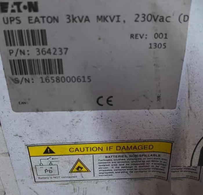 EATON UPS 3kVA MKVI 230VAC MK6