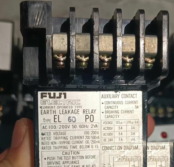EL60PO Ac100 200Ⅴ 50 60Hz 200 500mA 0 1s 5 Ac415Ⅴ 2 7 450