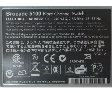 DS-5100B 40-Port 24-Active EM-5120-0000
