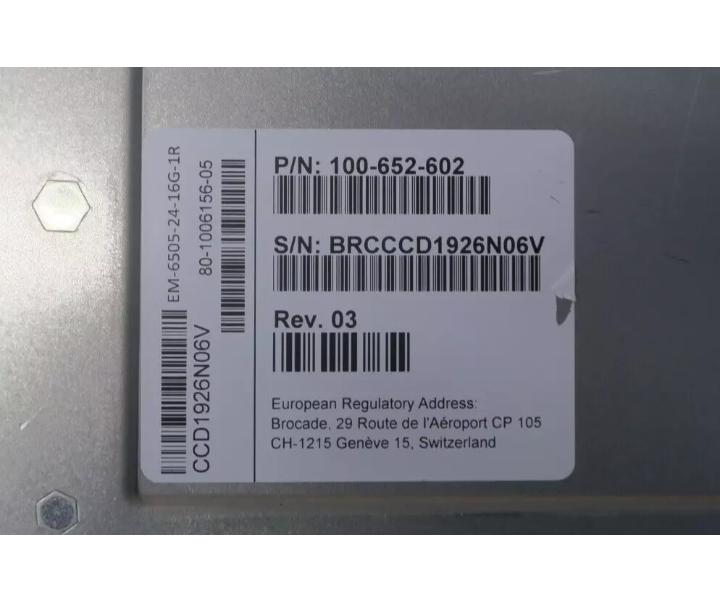 DS-6505B 24-Port EM-6505-24-16G-R 24-Port 16Gb