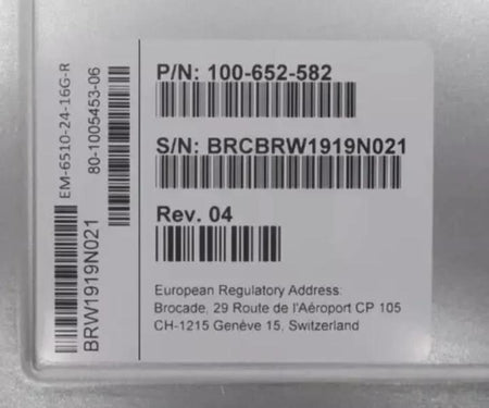DS-6510B EM-6510-24-16G-R 36-Active 16Gb
