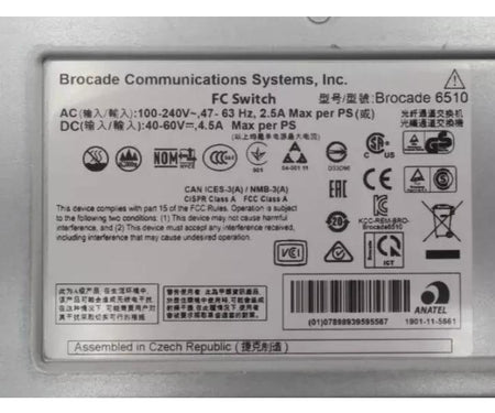 DS-6510B EM-6510-24-16G-R 36-Active 16Gb