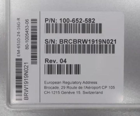 DS-6510B EM-6510-24-16G-R 36-Active 16Gb