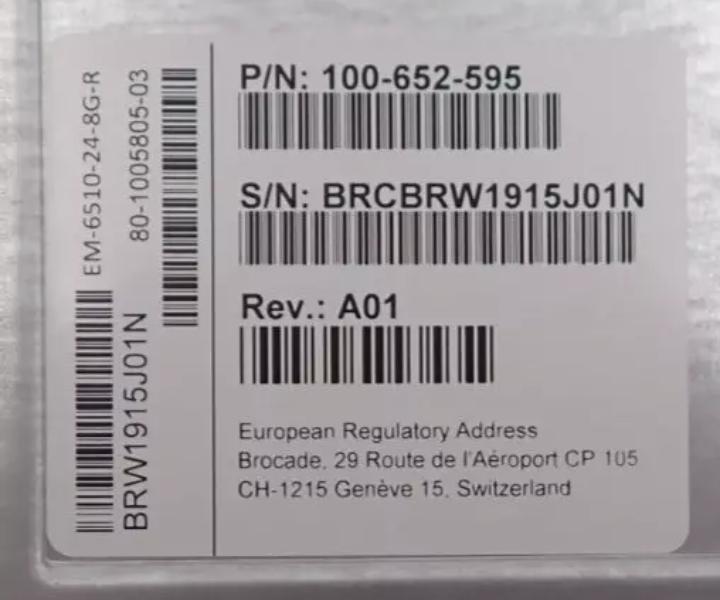 DS-6510B EM-6510-24-8G-R 36-Active 16Gb