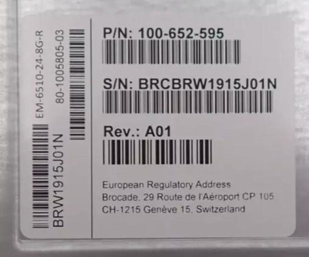DS-6510B EM-6510-24-8G-R 36-Active 16Gb