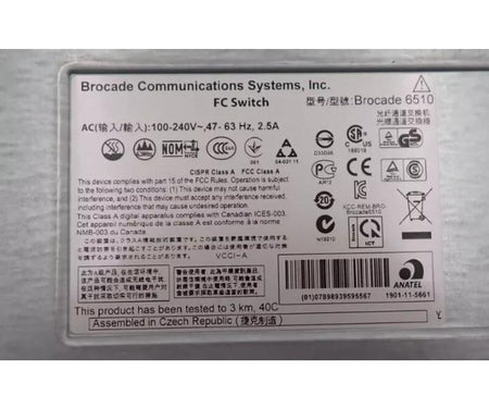 DS-6510B EM-6510-24-8G-R 36-Active 16Gb