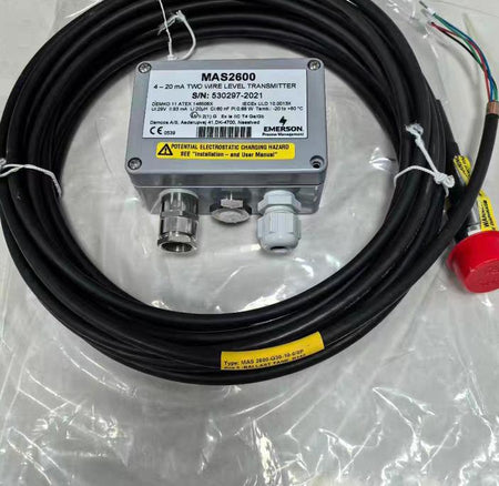 EMERSON MAS2600 4-20mA TWO WIRE LEVEL TRANSMITTER