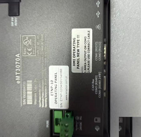 ENAMOR ETNP-10 HMI ETNP-10 24V RS485 RS232 NMEA CAN Bus