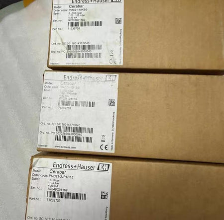 ENdress Hauser PMC21-10K6 0 -100-100m ba r 2 PMC21-1PC4 101 -200-200mbar1 PMC21-2JP1 115 -1-4bar 1