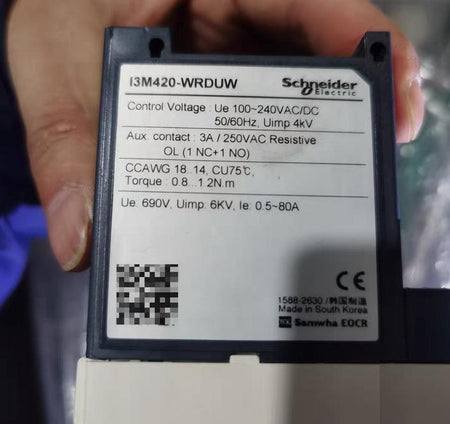 EOCR I3M420-WRDUW EOCRSE2-05RS 4-20mA 1
