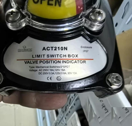 ERGOMATIC ACT210N 2SPDT AC 250V 16A 125V 16A DC 250V 0 3A IP67 CLOSED
