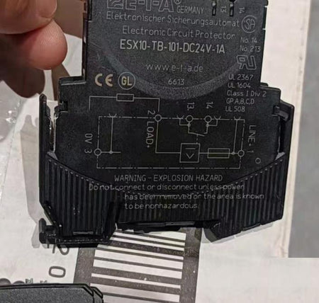 ETA ESX10-TB-101-DC24V-4A 2 ESX10-TB-101-DC24V-2A 2 ESX10-TB-101-DC24V-1A 1 5 280 10-5-G160