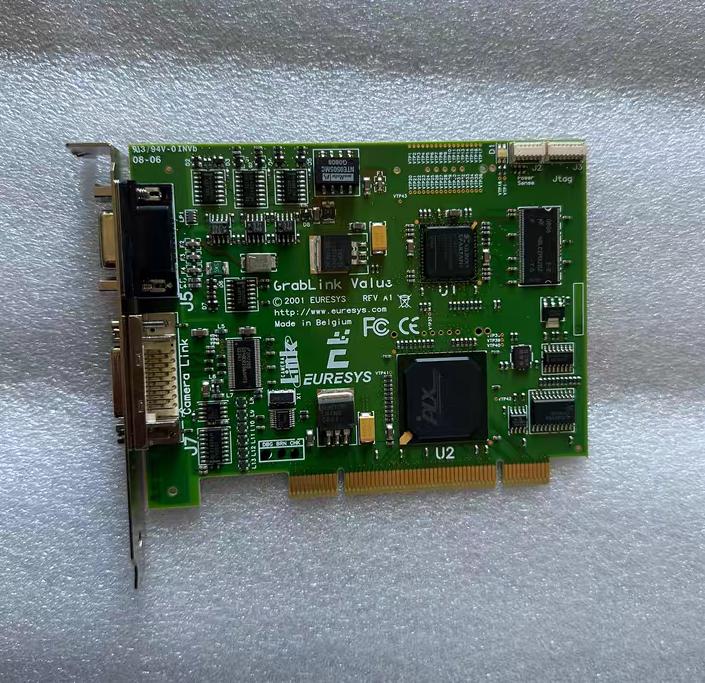 EURESYS Grablink Value Camera Link PCI Euresys Grablnk Value Camera Link 95 100EURESYS GRABLINK VALUS 2001 EURESY S REV A1 GLV22623