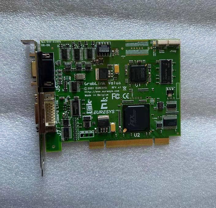 EURESYS Grablink Value Camera Link PCI Euresys Grablnk Value Camera Link 95 100EURESYS GRABLINK VALUS 2001 EURESY S REV A1 GLV22623