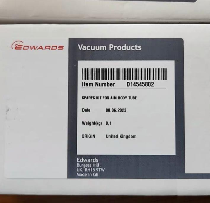 Edwards D14545801 AIM BODY TUBE KF25 D14641000 D14642000 9
