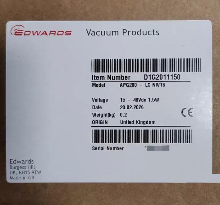 Edwards D1G2011150 2 8 10