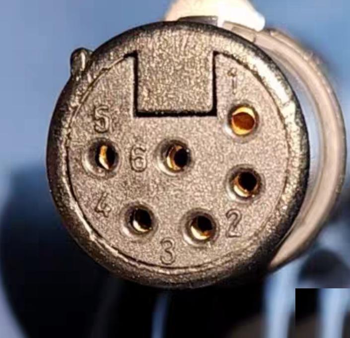 Edwards D37207593 Cable Assy XLR 6W 5 MTRS 1