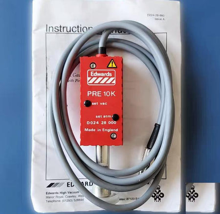 Edwards Pirani 502 PRE10K D02428000 2 3 5 PRM10KCR D02157000 3 7 Voltage 230 VRange s 5 to 10-3 m barFeatures Twin headLength 155 mmWidth 97 mmHeight 97 mmWeight 0 65 kgWill suit PRE10 or PRM10 Heads