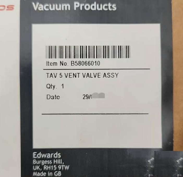 Edwards TAV5 B58066010
