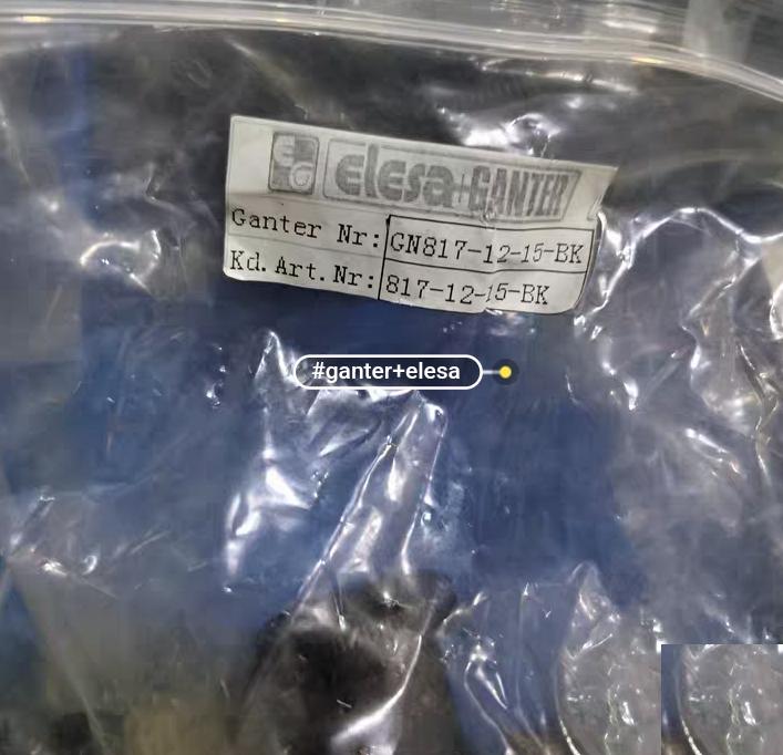 Elesa Ganter GN817-12-15-BK 50