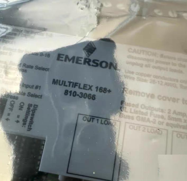 Emerson CPC 810-3066 MULTIFLEX 168 16 8 I O