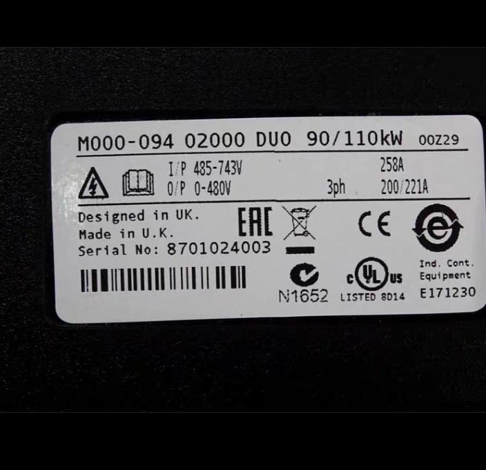 Emerson M600 M000-094 02000 90 110