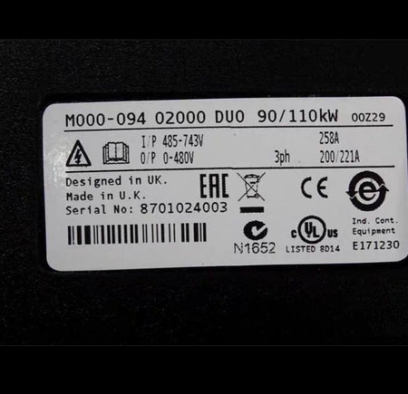 Emerson M600 M000-094 02000 90 110