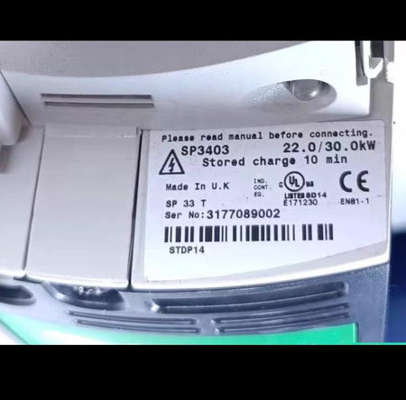 Emerson Unidrive SP SP3403 380-480V 51 3A 22 30kW TIG