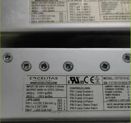 Excelitas CEP301BXE   300W       100-240V   10-25VDC 22A