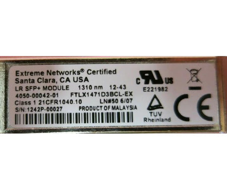 4050-00042-01 FTLX1471D3BCL-EX 10km 1310nm
