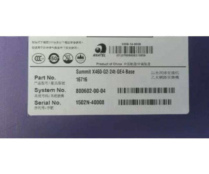 X460-G2-24t-GE4 1GBase-T 1GBaseX