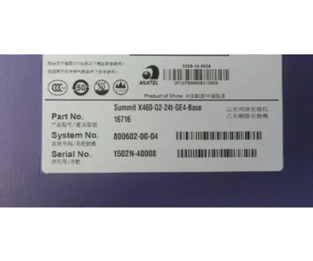 X460-G2-24t-GE4 1GBase-T 1GBaseX