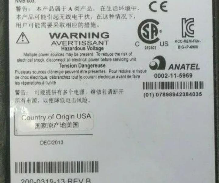 Big-IP RJ45