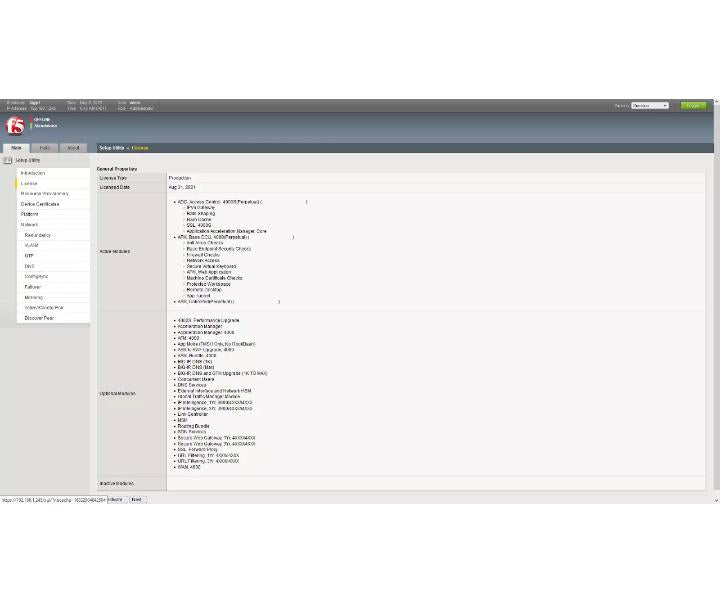Big-IP F5-BIG-LTM-4000S 4000s