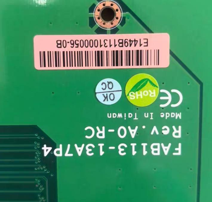 FAB113-13A7P4 Rev A0-RC PCB PCI SATA
