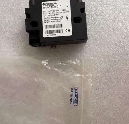 FEDERAL MOGUL 0096600013 230V 50-60Hz 2x7 5kV 40mA SAACKE