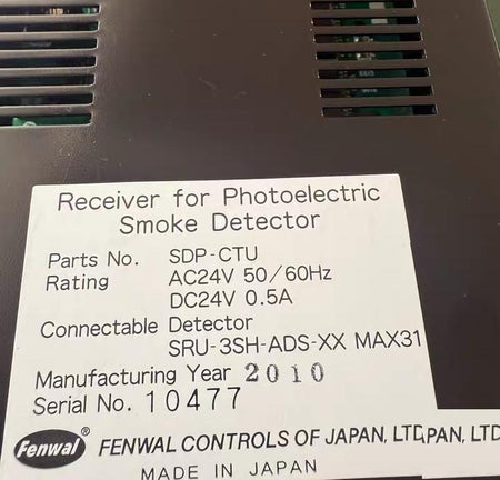 FENWAL SDP-CTU SDP-CTU SRU-2SH-ADS-XX MAX31 10