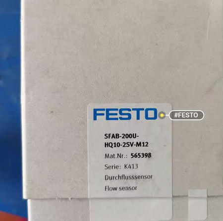 FESTO SFAB-200U-HQ10-2SV-M12 3 Mat Nr 565398 Durchflussensor Flow sensor