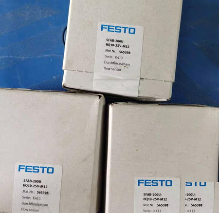 FESTO SFAB-200U-HQ10-2SV-M12 3 Mat Nr 565398 Durchflussensor Flow sensor