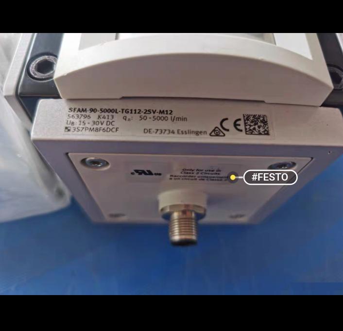 FESTO SFAM-90-5000L-TG112-2SV-M12 563796 50-5000 l min 35-30V DC 1