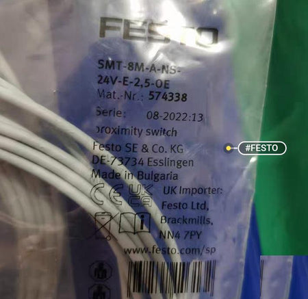 FESTO SMT-8M-A-NS-24V-E-2 5-OE 574338 24V 2 5 6