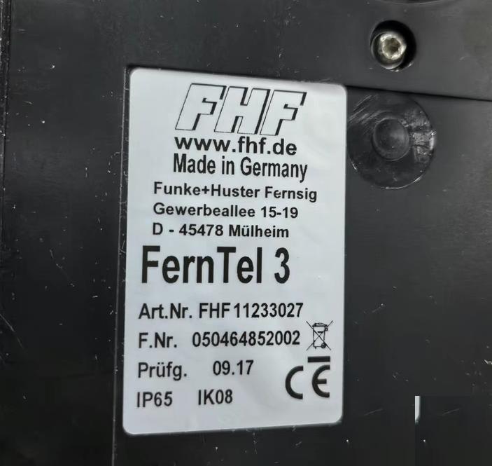 FHF FernTel 3 FHF11233027 LCD 21 IP65 IK08