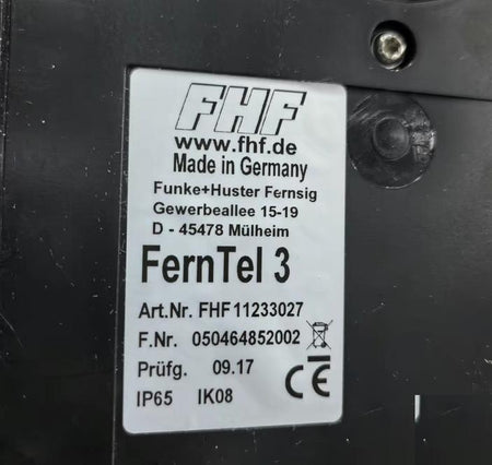 FHF FernTel 3 FHF11233027 LCD 21 IP65 IK08
