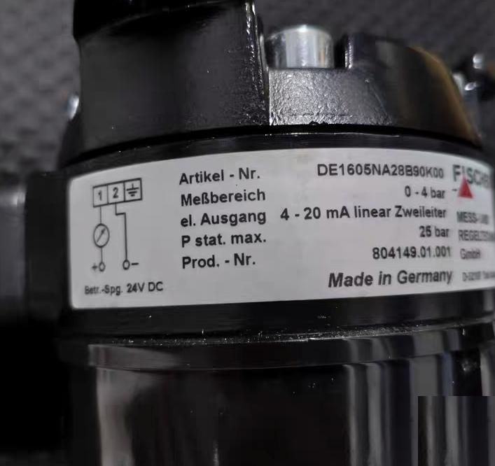 FISCHER DE1605NA28B90K00 0-4bar 4-20mA 24V 25bar