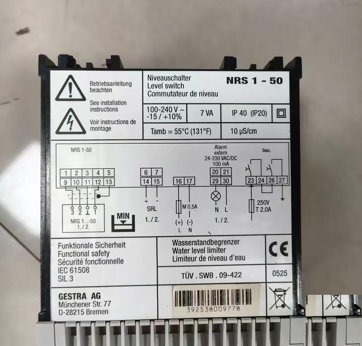FLOWSERVE GESTRA NRS 1-50