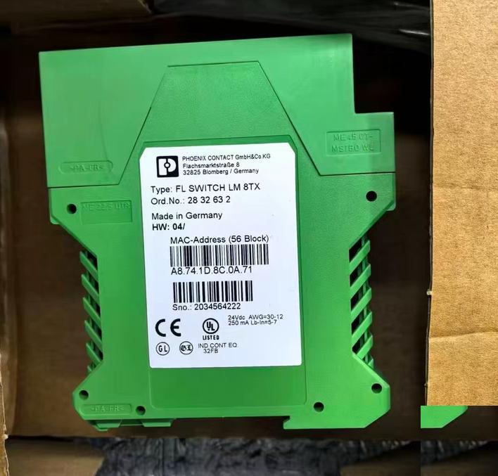 FL SWITCH LM 8TX 2832632 8 RJ45 24V PLC