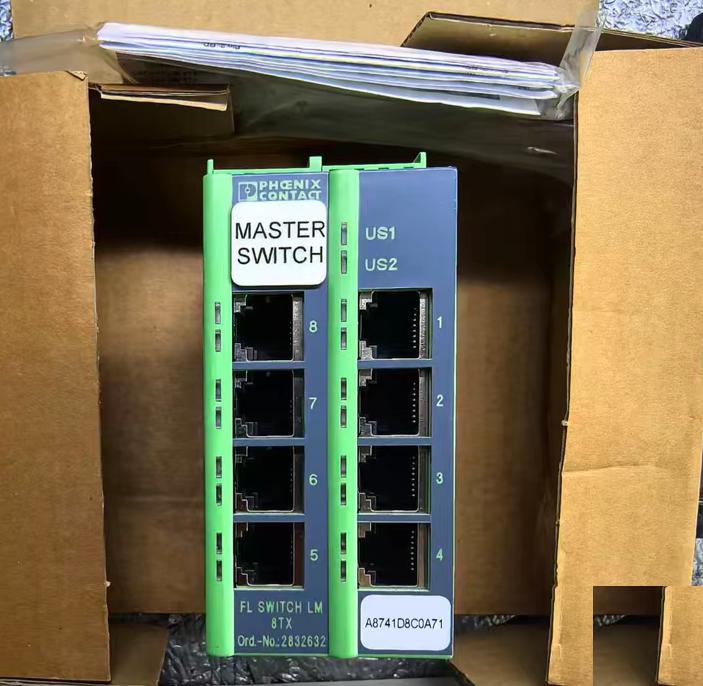 FL SWITCH LM 8TX 2832632 8 RJ45 24V PLC