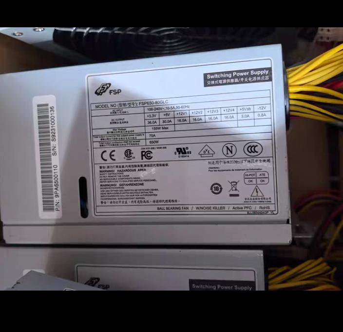 FSP650-80GLC 650W 100-240V 20 4Pin
