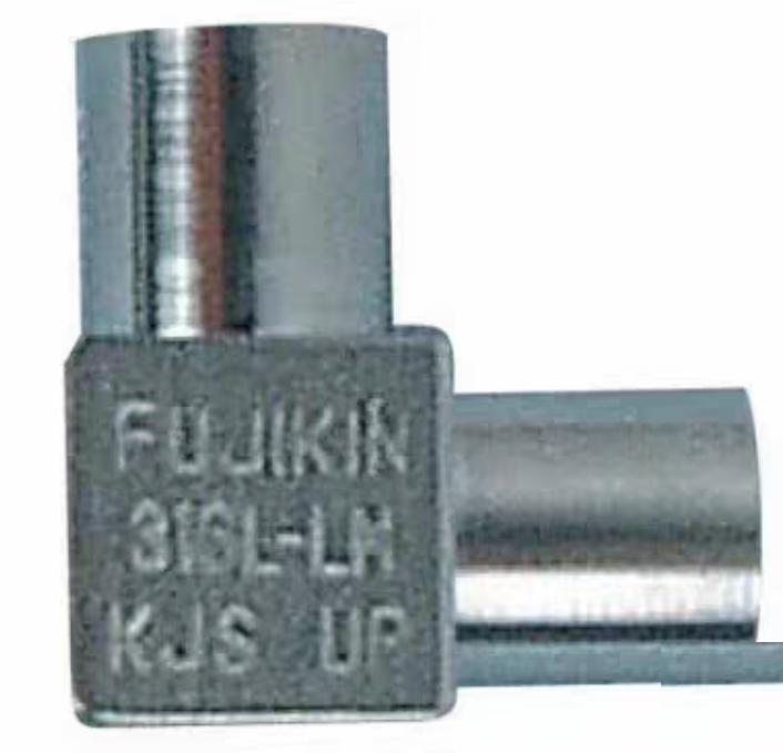 FUJIKIN UJL-6 35M-AW-S-316LM 10 Swagelok 316L VIM-VAR Micro-Fit® 90 1 4 in 6LV-4MW-9P