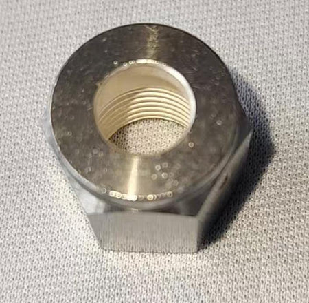 FUJIKIN UJR-6 35N 1 4 NUT F-NUT 199 Fujikin UJR-6 35N Auto Weld Union Long Nut 316 SS 1 4 FVCR